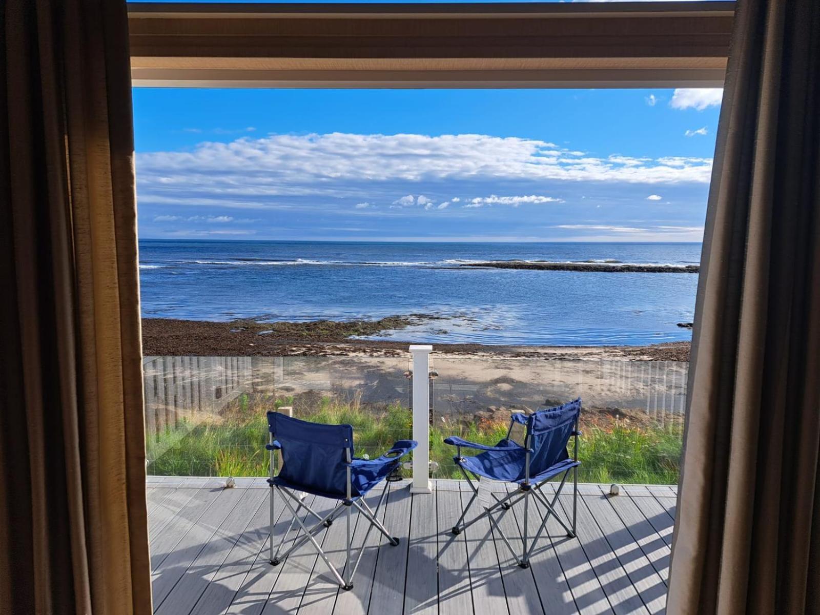 Woodhorn Seaview Retreat Newbiggan By The Seaヴィラ エクステリア 写真